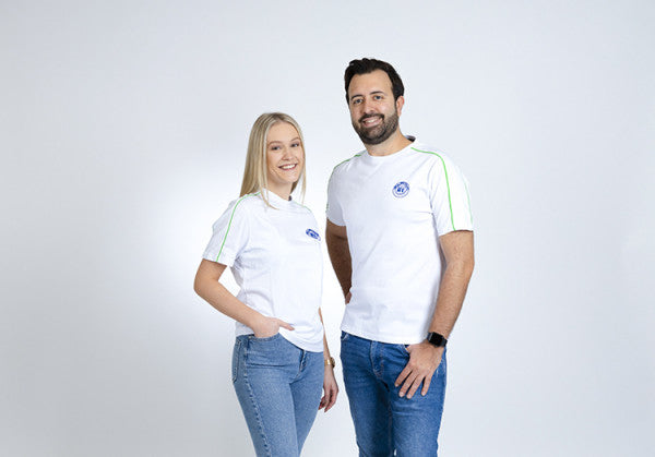 ALPINAコレクション Tシャツ ホワイト ユニセックス
