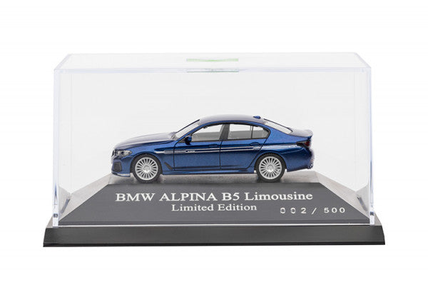 ミニチュアカー BMW ALPINA B5 リムジン(G30)限定版(LCI モデル) 1/87(ブルー)