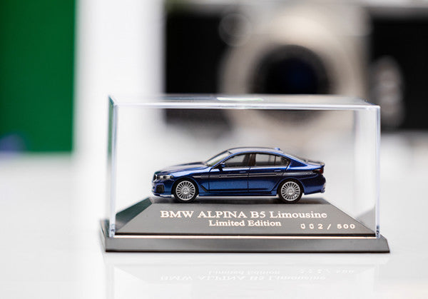 ミニチュアカー BMW ALPINA B5 リムジン(G30)限定版(LCI モデル) 1/87(ブルー)