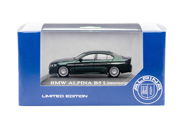 ミニチュアカー BMW ALPINA B5 リムジン(G30)限定版(LCI モデル) 1/87(グリーン)