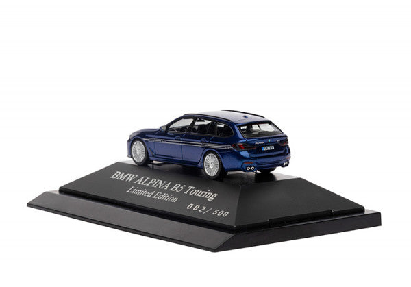 ミニチュアカー BMW ALPINA B5 ツーリング(G31)限定版(LCI モデル) 1/87(ブルー)