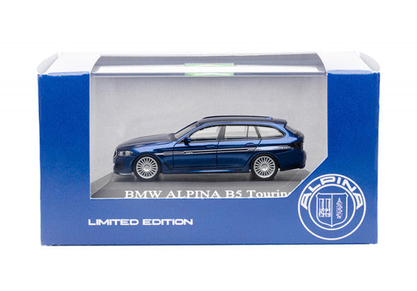 ミニチュアカー BMW ALPINA B5 ツーリング(G31)限定版(LCI モデル) 1/87(ブルー)