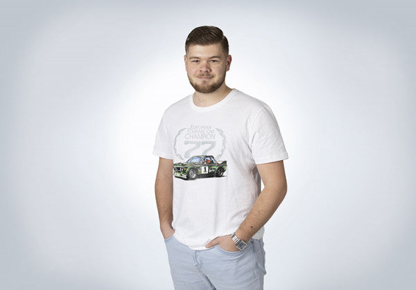 ALPINAクラシック Tシャツ CSLホワイト ユニセックス