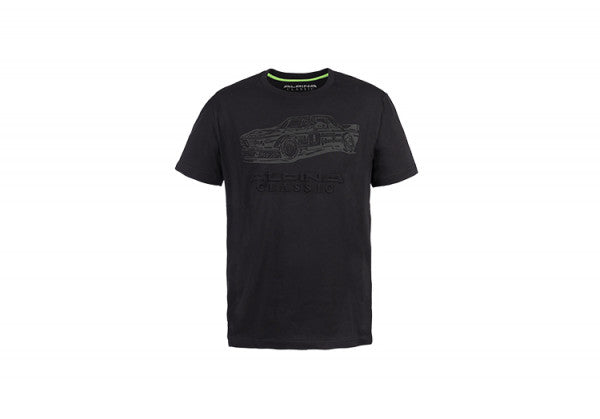 ALPINAクラシック Tシャツ CSLブラック ユニセックス
