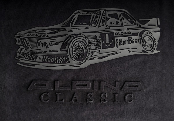 ALPINAクラシック Tシャツ CSLブラック ユニセックス