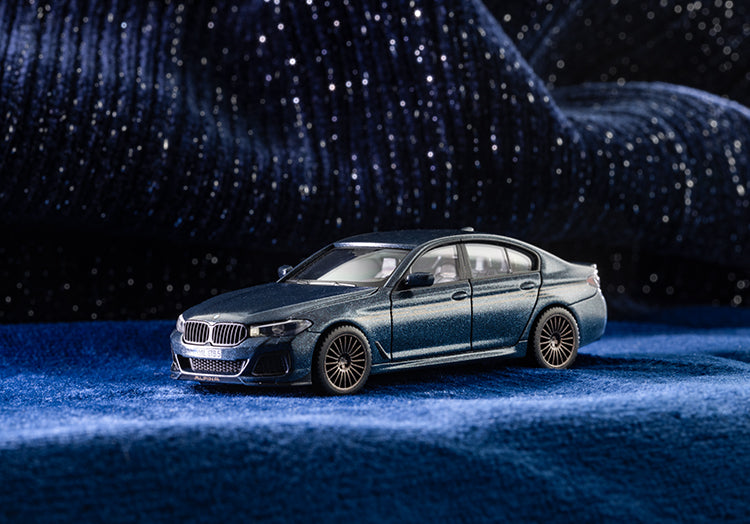 モデルカー BMW ALPINA B5 GTリムジン (G30) アークティック レーズ ブルー 1/87 限定版