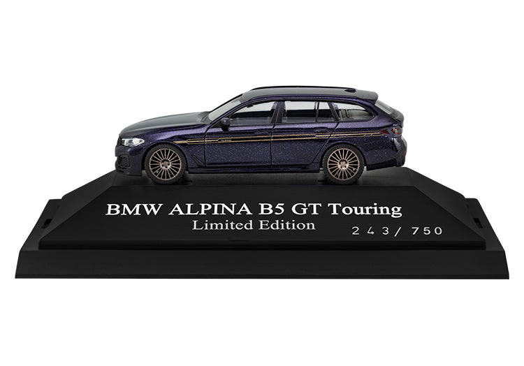 モデルカー BMW ALPINA B5 GTツーリング (G31) デイトナバイオレット 1/87 限定版