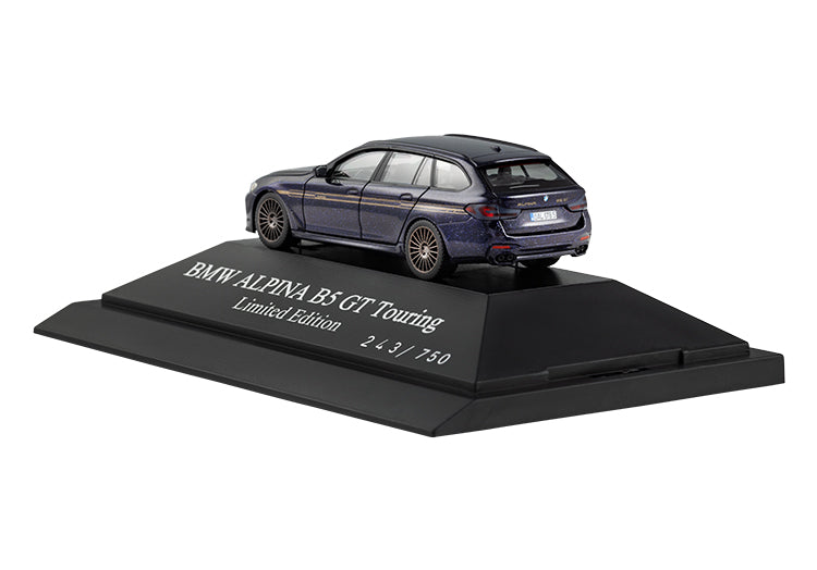 モデルカー BMW ALPINA B5 GTツーリング (G31) デイトナバイオレット 1/87 限定版