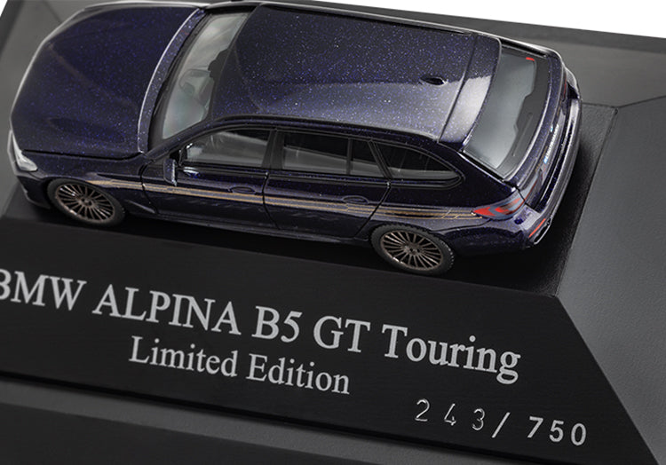 モデルカー BMW ALPINA B5 GTツーリング (G31) デイトナバイオレット 1/87 限定版
