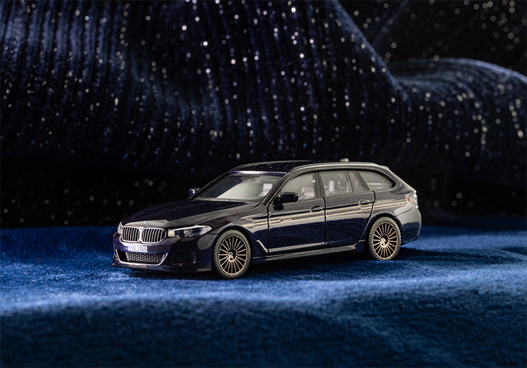 モデルカー BMW ALPINA B5 GTツーリング (G31) デイトナバイオレット 1/87 限定版