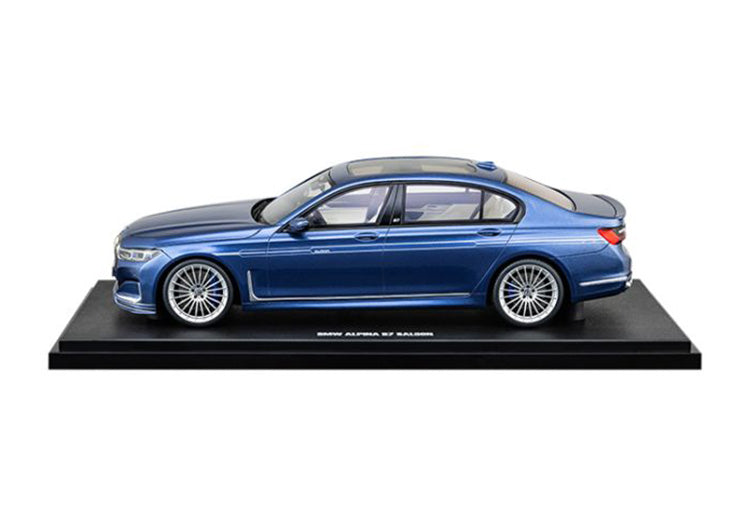 ミニチュアカー BMW ALPINA B7 (G12LCI) ALPINA ブルー 1/18