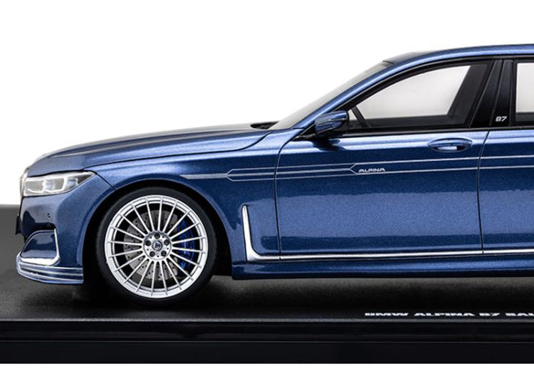 ミニチュアカー BMW ALPINA B7 (G12LCI) ALPINA ブルー 1/18