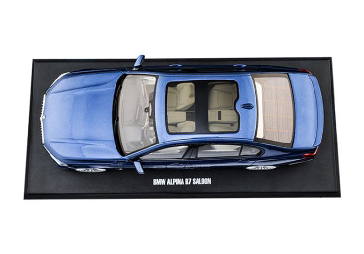 ミニチュアカー BMW ALPINA B7 (G12LCI) ALPINA ブルー 1/18