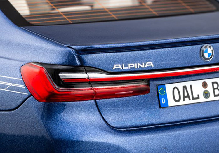 ミニチュアカー BMW ALPINA B7 (G12LCI) ALPINA ブルー 1/18