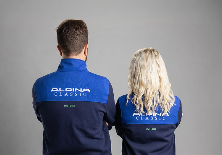 ALPINA CLASSIC 「60 YEARS COLLECTION」 スウェットジャケット (ユニセックス）