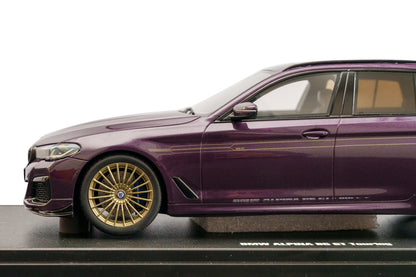 ミニチュアカー BMW ALPINA B5GT ツーリング(G31LCI) テクノバイオレット 1/18