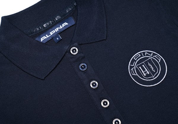 ALPINA ポロシャツ・ダークブルー レディース