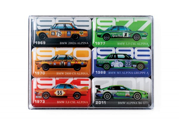 アルピナ マグネットセット “Racing” 6枚セット
