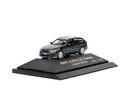 ミニチュアカー BMW ALPINA B5 ツーリング(G31)限定版（LCI モデル） 1/87（グリーン）