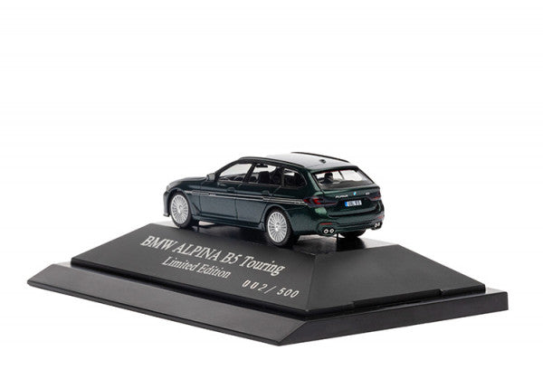 ミニチュアカー BMW ALPINA B5 ツーリング(G31)限定版（LCI モデル） 1/87（グリーン）