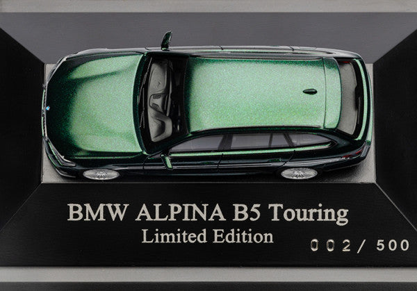 ミニチュアカー BMW ALPINA B5 ツーリング(G31)限定版（LCI モデル） 1/87（グリーン）