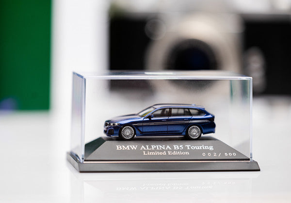 ミニチュアカー BMW ALPINA B5 ツーリング(G31)限定版（LCI モデル） 1/87（ブルー）