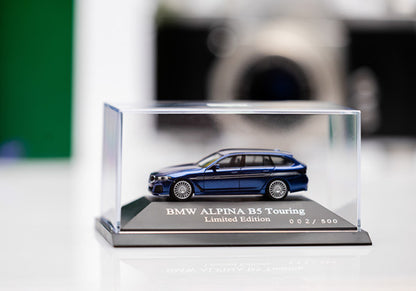 ミニチュアカー BMW ALPINA B5 ツーリング(G31)限定版（LCI モデル） 1/87（ブルー）