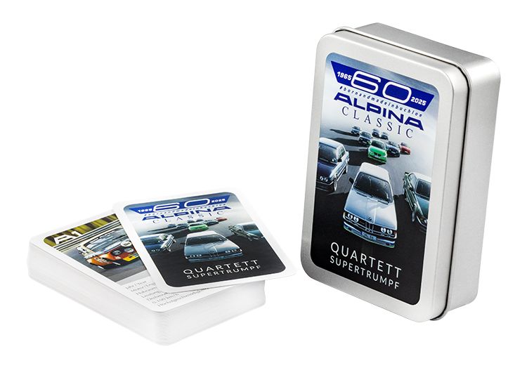 ALPINA60周年 カルテッド・スーパートランプ・ゲーム
