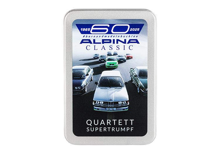 ALPINA60周年 カルテッド・スーパートランプ・ゲーム