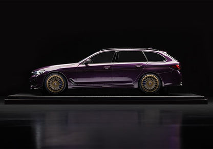 ミニチュアカー BMW ALPINA B5GT ツーリング(G31LCI) テクノバイオレット 1/18