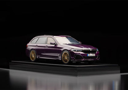 ミニチュアカー BMW ALPINA B5GT ツーリング(G31LCI) テクノバイオレット 1/18