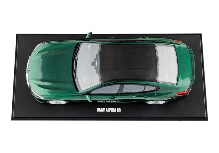 ミニチュアカー BMW ALPINA B8 グランクーペ(G16) ALPINAグリーン 1/18