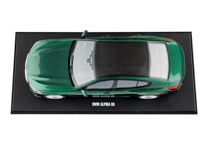 ミニチュアカー BMW ALPINA B8 グランクーペ(G16) ALPINAグリーン 1/18