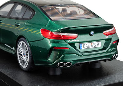 ミニチュアカー BMW ALPINA B8 グランクーペ(G16) ALPINAグリーン 1/18